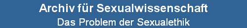 Das Problem der Sexualethik