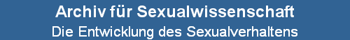 Die Entwicklung des Sexualverhaltens