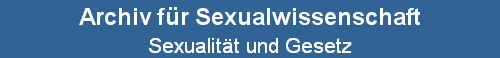 Sexualitt und Gesetz