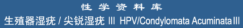 Human Papilloma Virus (HPV) III
