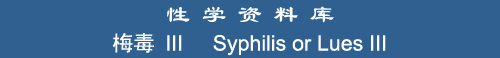 Syphilis III