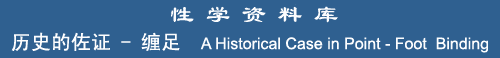 A Historical Case in Point - Foot Binding
