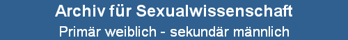Primr weiblich - sekundr mnnlich