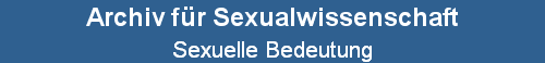 Sexuelle Bedeutung