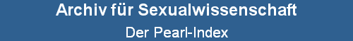 Der Pearl-Index