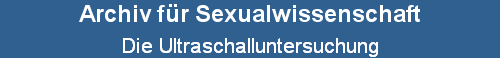 Die Ultraschalluntersuchung