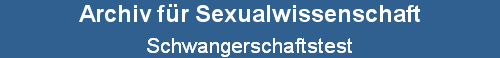 Schwangerschaftstest