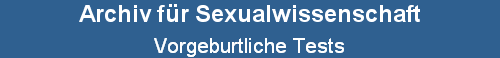 Vorgeburtliche Tests