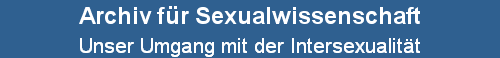 Unser Umgang mit der Intersexualitt