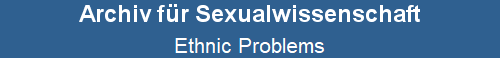 Ethnic Problems