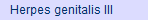 Herpes genitalis III