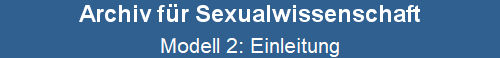 Modell 2: Einleitung