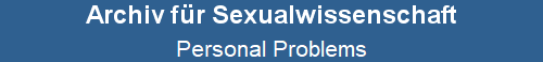 Personal Problems