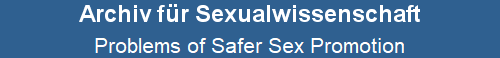 Problems of Safer Sex Promotion