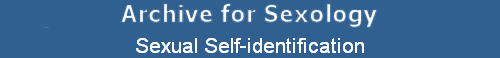 Sexual Self-identification