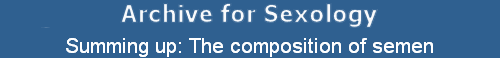 Summing up: The composition of semen
