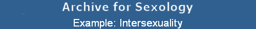 Example: Intersexuality