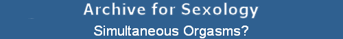 Simultaneous Orgasms?