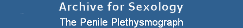The Penile Plethysmograph