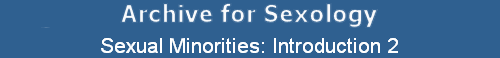 Sexual Minorities: Introduction 2