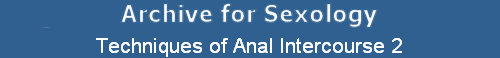 Techniques of Anal Intercourse 2