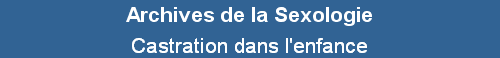 Castration dans l'enfance