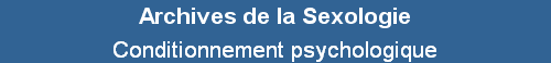 Conditionnement psychologique