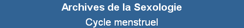 Cycle menstruel