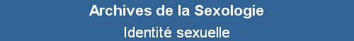 Identit sexuelle