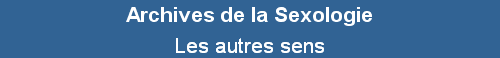 Les autres sens