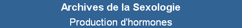 Production d'hormones