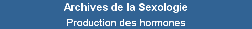 Production des hormones