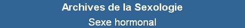 Sexe hormonal