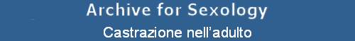 Castrazione nell�adulto