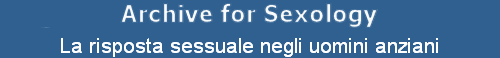 La risposta sessuale negli uomini anziani