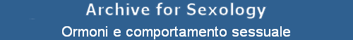 Ormoni e comportamento sessuale
