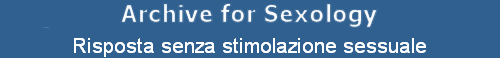 Risposta senza stimolazione sessuale
