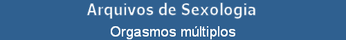 Orgasmos m�ltiplos