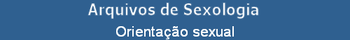 Orienta��o sexual