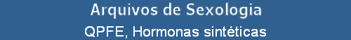 QPFE, Hormonas sintticas