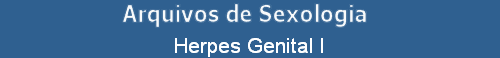 Herpes Genital I