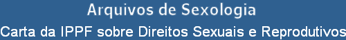 Carta da IPPF sobre Direitos Sexuais e Reprodutivos