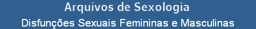 Disfunes Sexuais Femininas e Masculinas