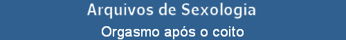 Orgasmo aps o coito