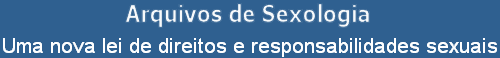 Uma nova lei de direitos e responsabilidades sexuais