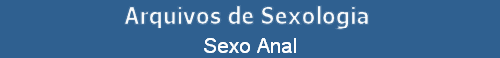 Sexo Anal