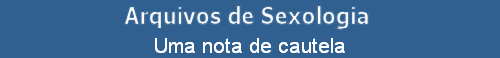 Uma nota de cautela