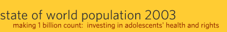 State of World Population 2003