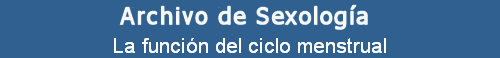 La funcin del ciclo menstrual