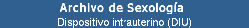 Dispositivo intrauterino (DIU)